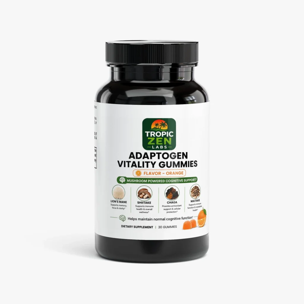 TropicZen Adaptogen Vitality Gummies product image