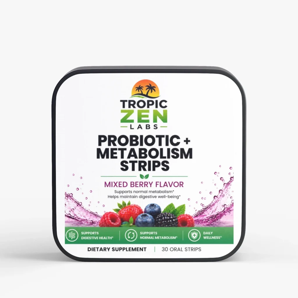 TropicZen Probiotic + Metabolism Strips product image