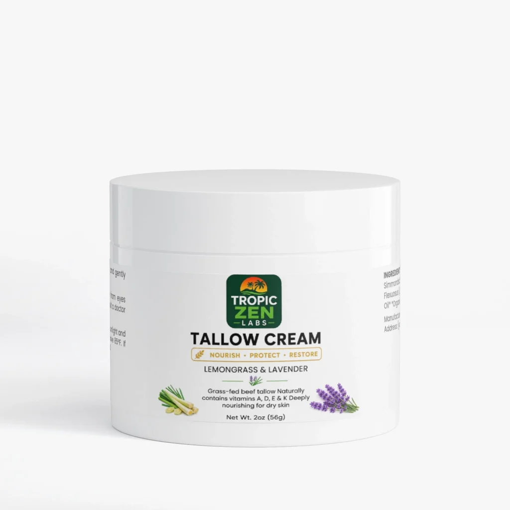 TropicZen Tallow Cream Lemongrass & Lavender product image