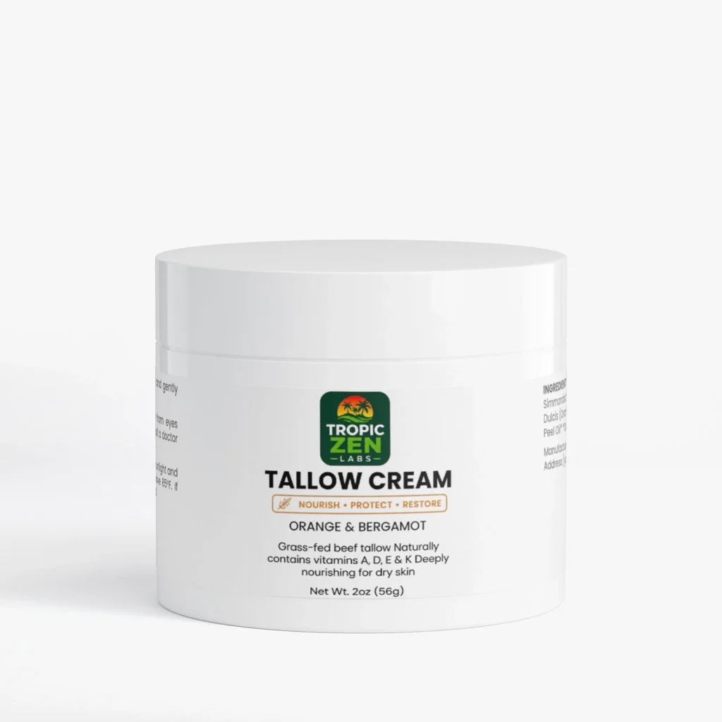 TropicZen Tallow Cream Orange & Bergamot product image
