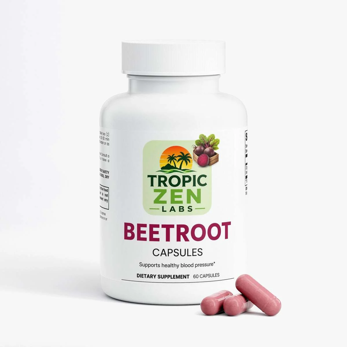 Open bottle of Beetroot