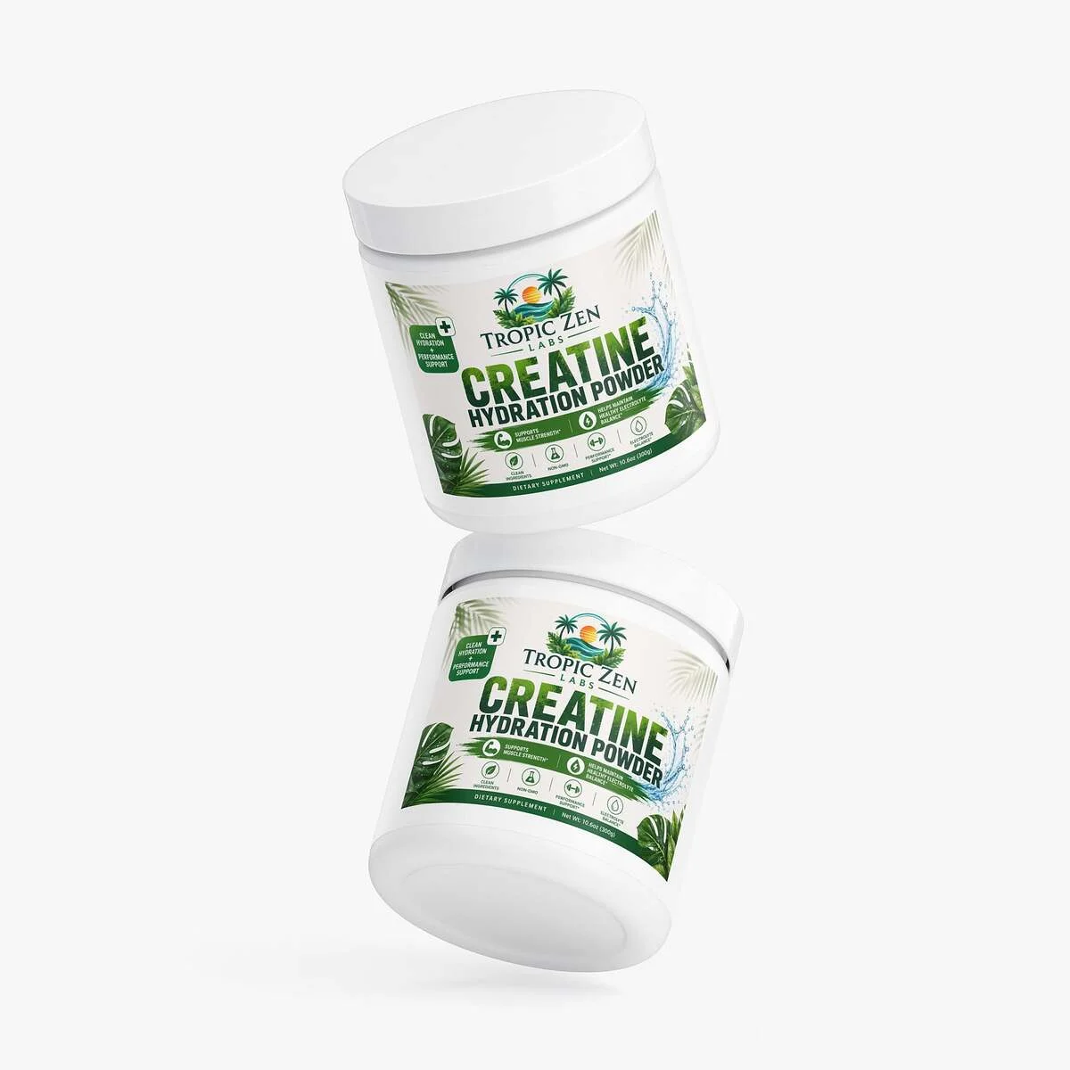 Close up of Creatine Hydration Powder capsules