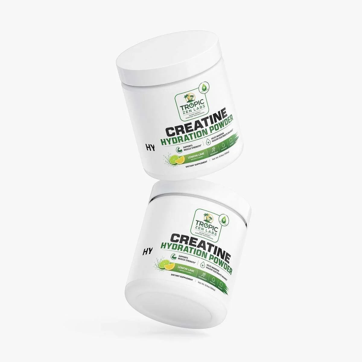 Close up of Creatine Hydration Powder capsules