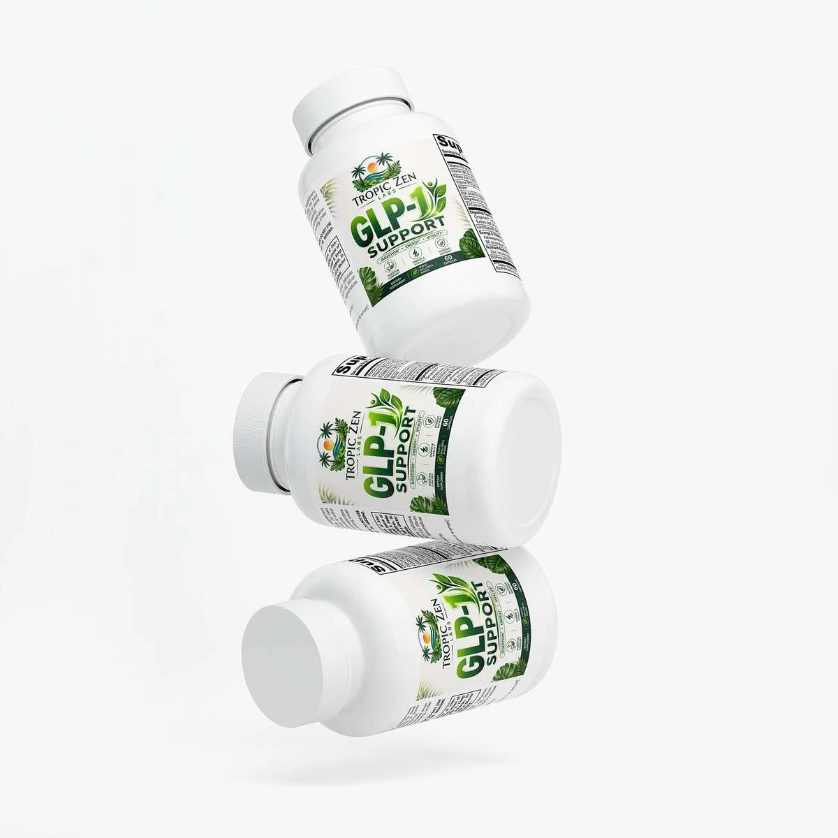 Close up of GLP-1 Support capsules