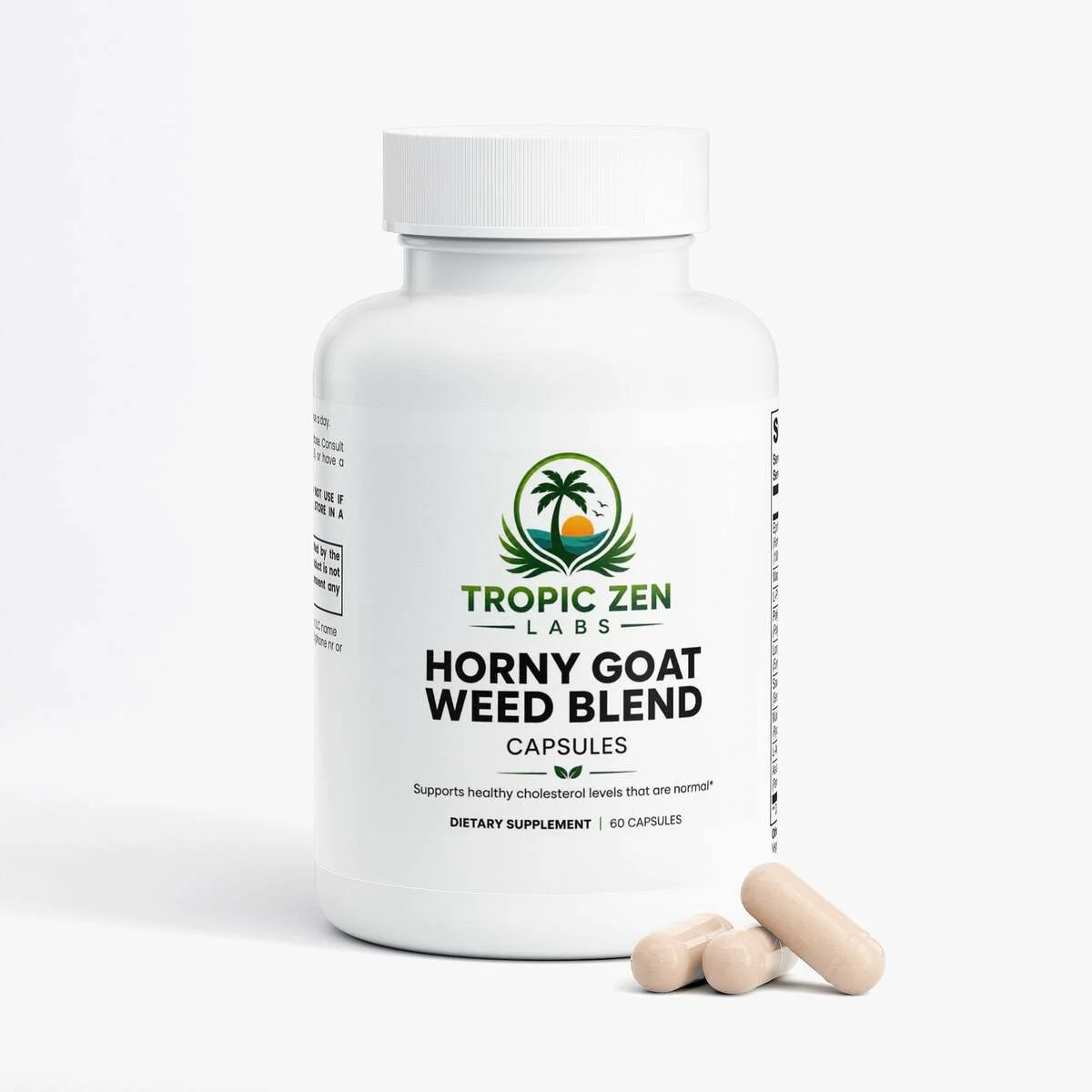 Horny Goat Weed Blend wellness product lifestyle image by TropicZen