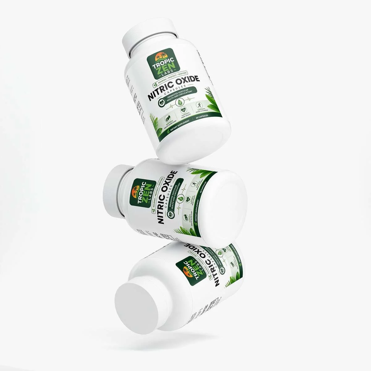 Close up of Nitric Oxide capsules