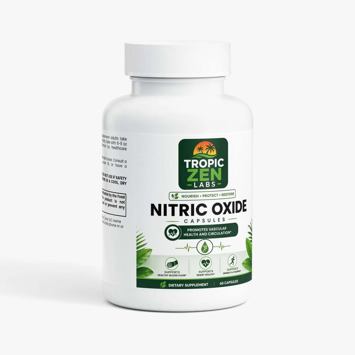 Nitric Oxide wellness product lifestyle image by TropicZen