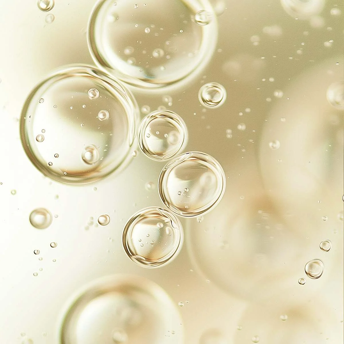 Close up of Nourishing Jojoba Face Oil capsules