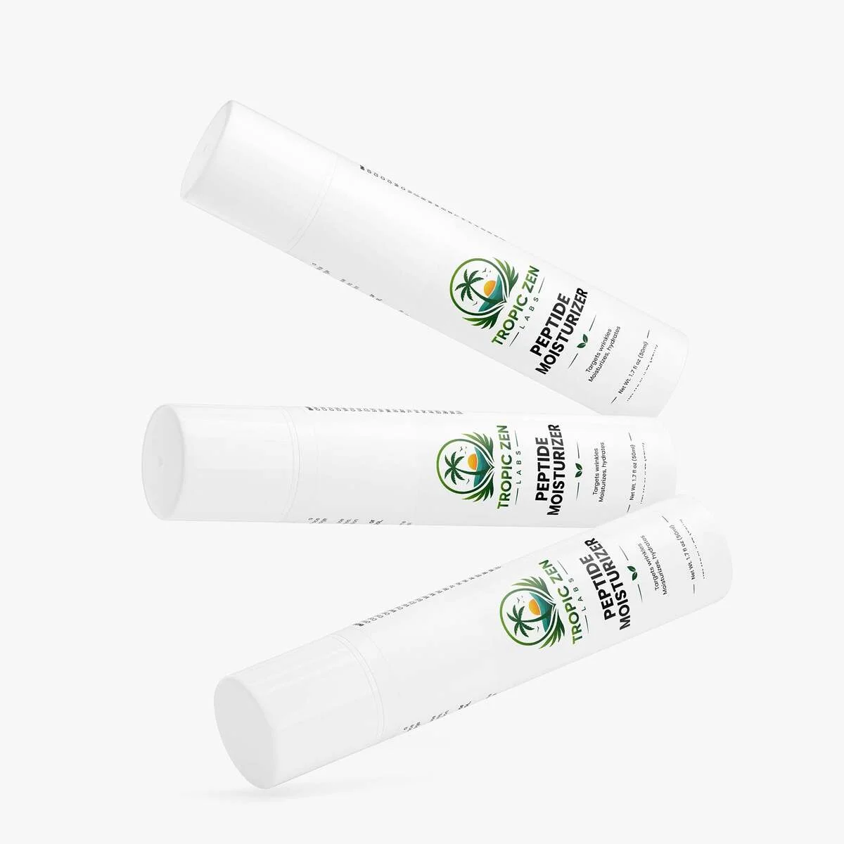 Close up of Peptide Moisturizer capsules