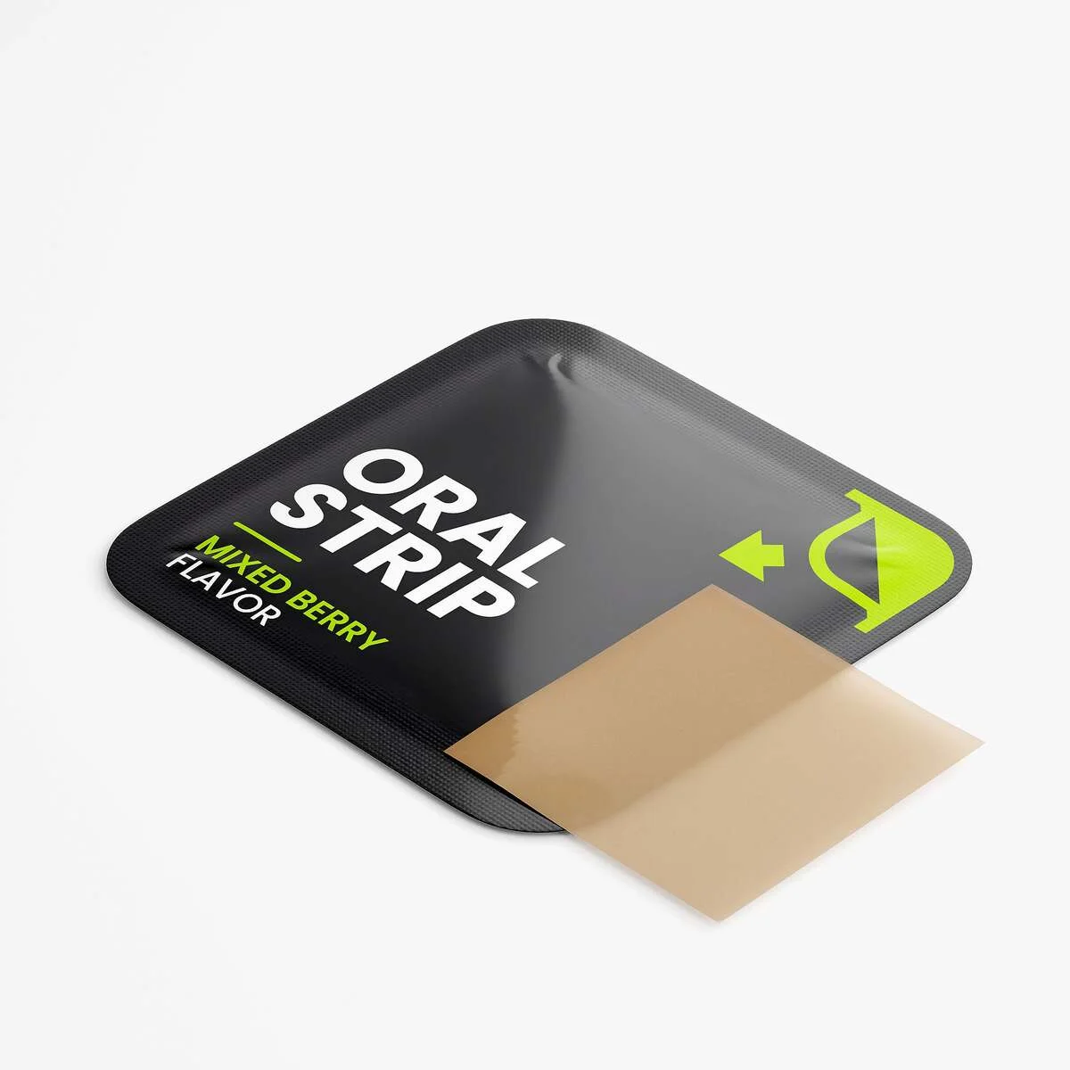 Probiotic + Metabolism Strips Supplement Facts panel