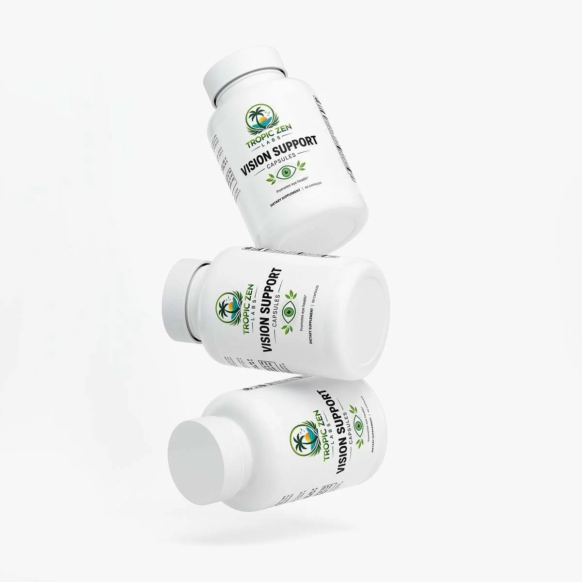Close up of Vision Support capsules
